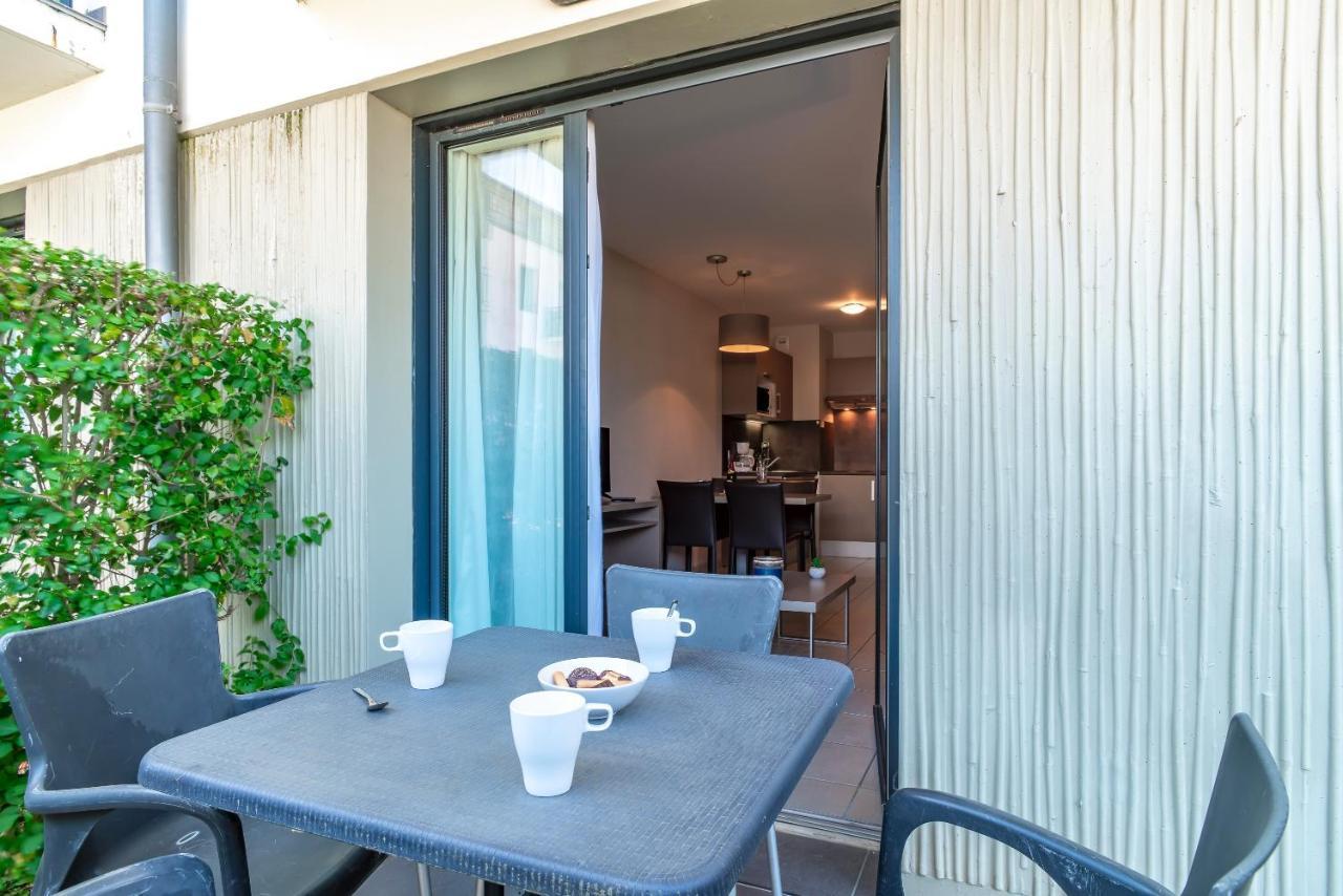Apartamento Les Sables 504 - Appt Avec Piscine Partagee Concarneau Exterior foto