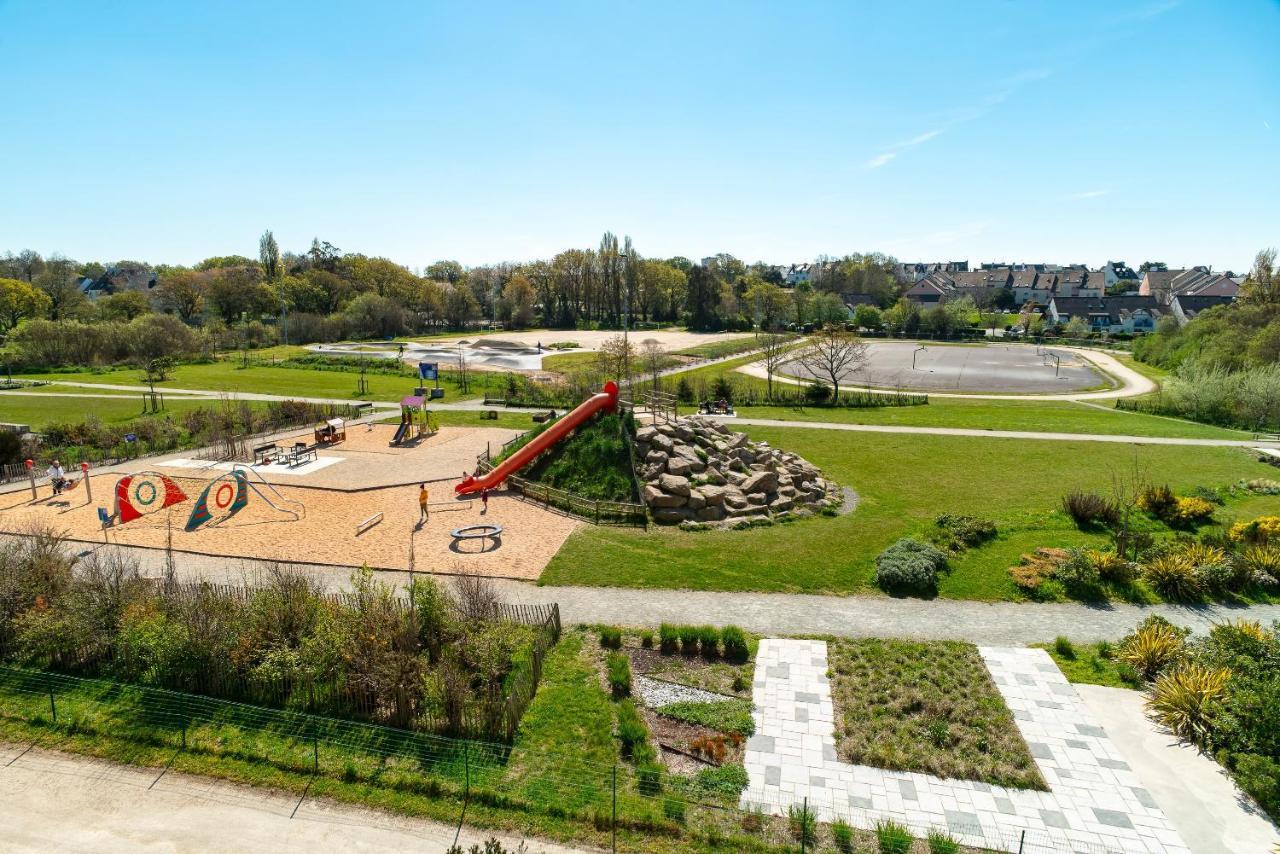Apartamento Les Sables 504 - Appt Avec Piscine Partagee Concarneau Exterior foto